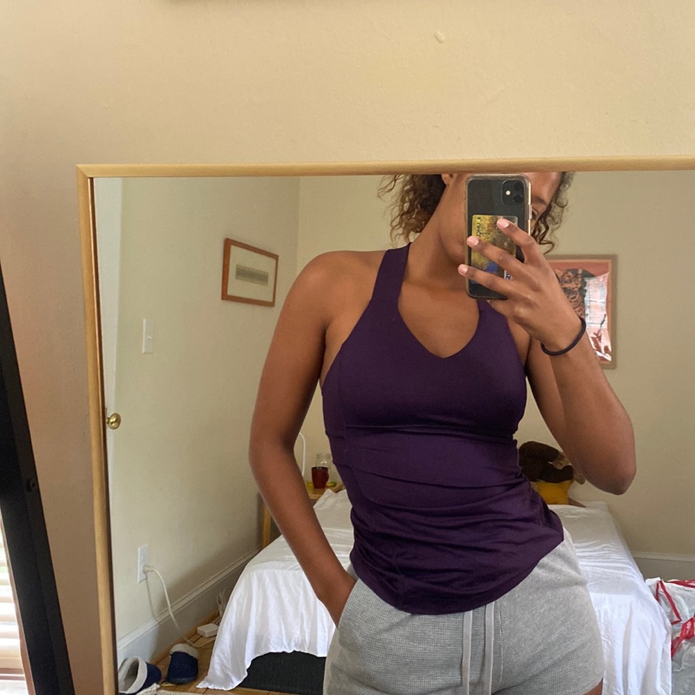 Lululemon tank- gorgeous color